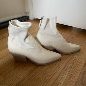 Dolce Vita White Booties